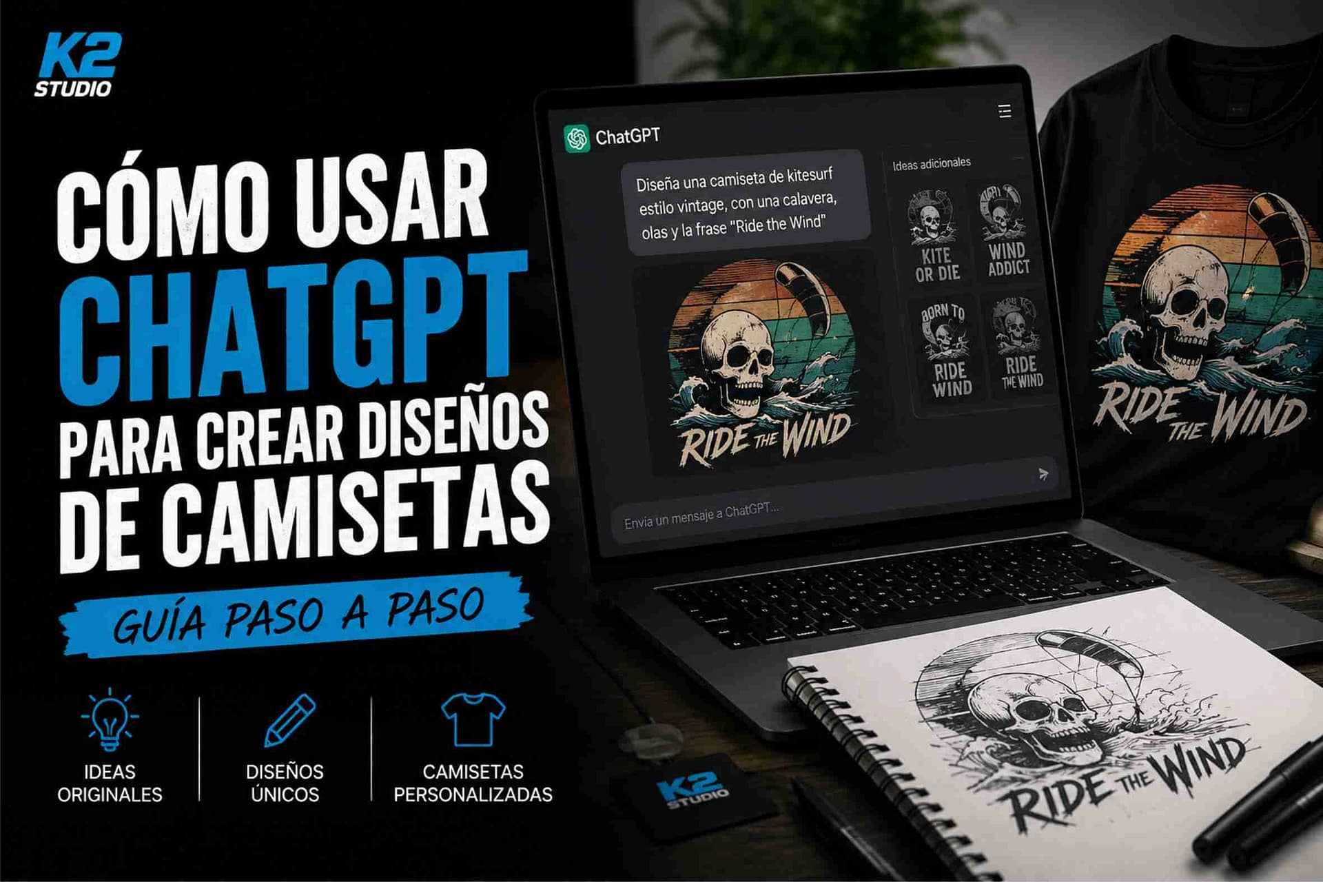 Cómo usar ChatGPT para crear diseños de camisetas personalizadas paso a paso