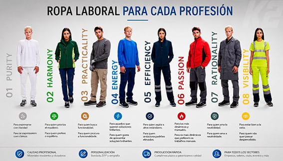 Ropa laboral personalizada para empresas y negocios
